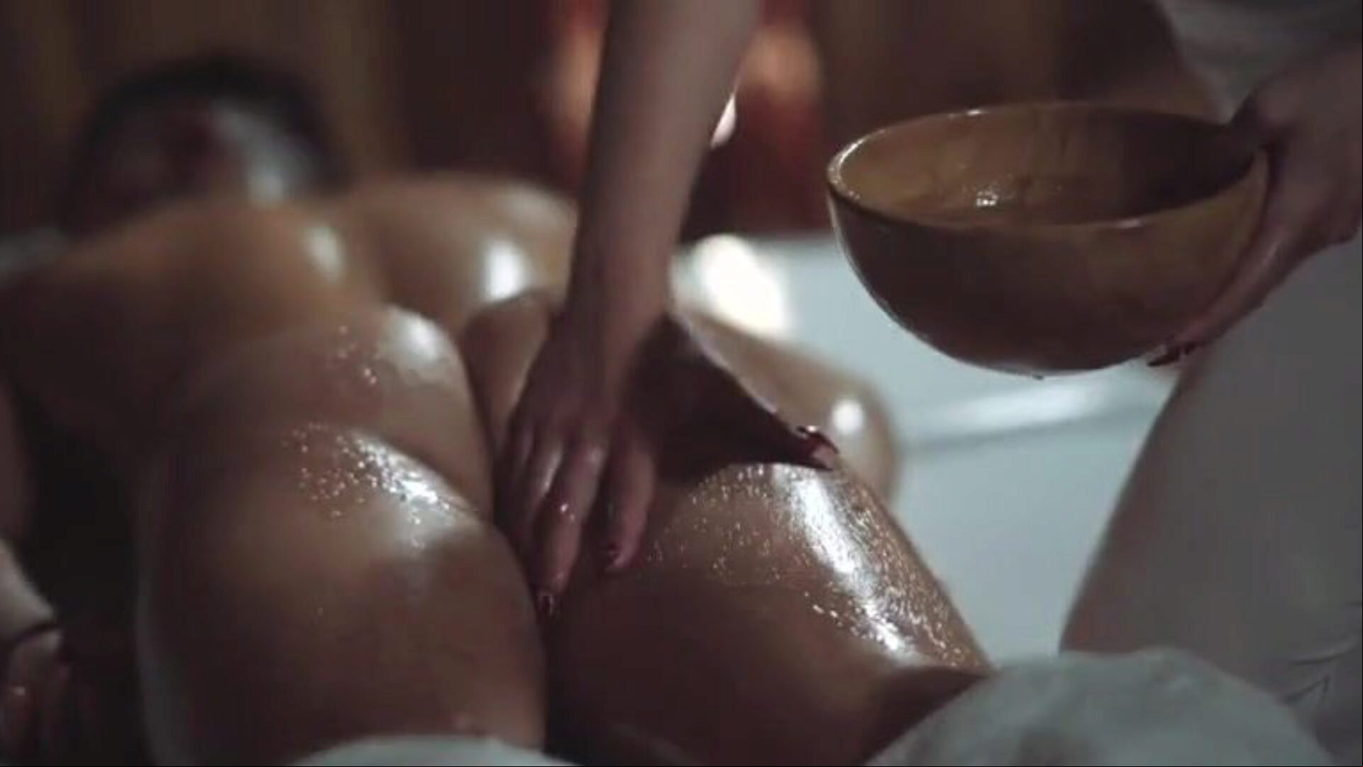 Massage Rooms Hot mom I'd like to pulverize with massive innate scoops Massage Rooms Hawt mom I'd like to ravage with massive inborn tits gives oily knocker wank off